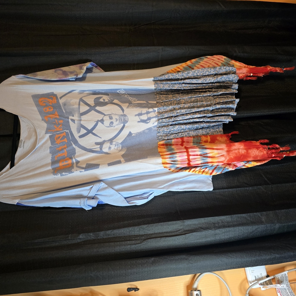 Blink 182 Kaftan Poncho S-3x Oversized